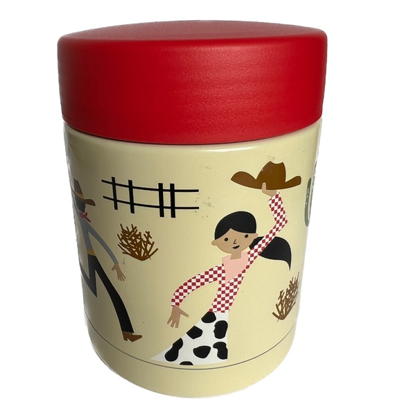 NOW Western Cowgirl Thermos Food Jar Insulated Container Cold/Hot Rootin' Tootin - Picture 2 of 8
